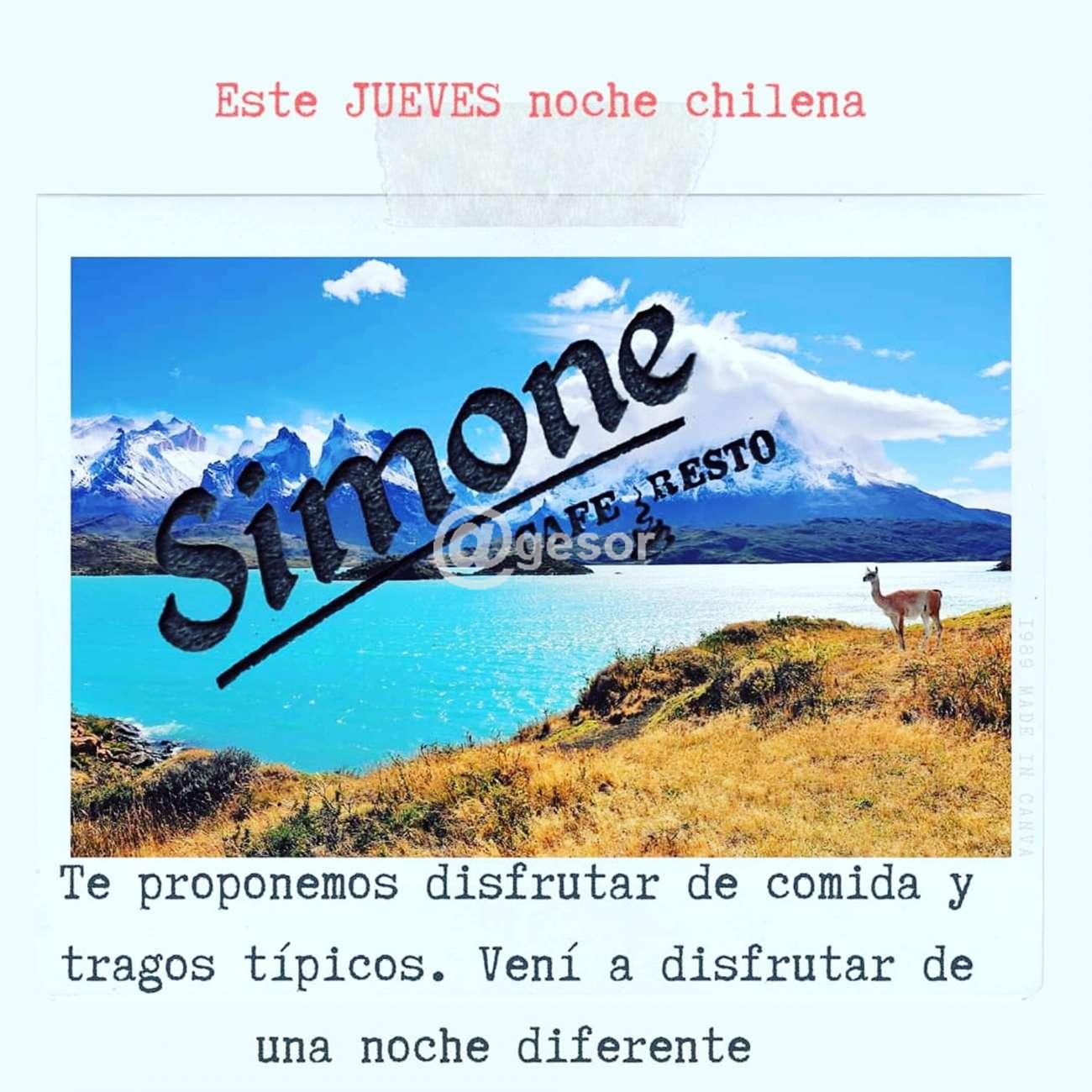 Te proponemos disfrutar de comida y tragos típicos.